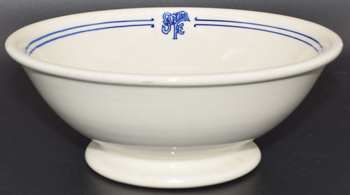 AT&SF BLEEDING BLUE MASTER SALAD BOWL
