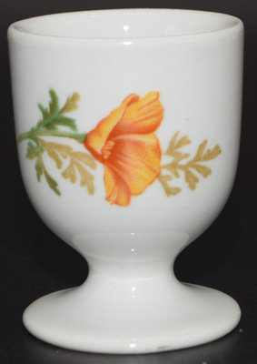 AT&SF CALIFORNIA POPPY EGG CUP