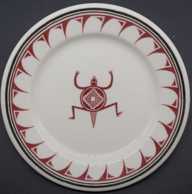 AT&SF MIMBRENO BREAD PLATE