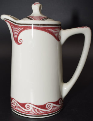 AT&SF MIMBRENO CHOCOLATE POT