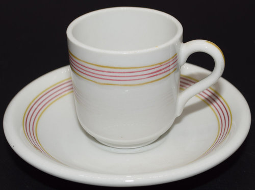 C&NW FLAMBEAU DEMITASSE SET