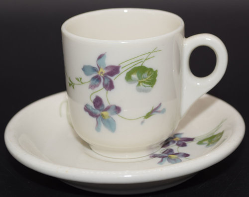 CB&Q VIOLETS & DAISES DEMI SET