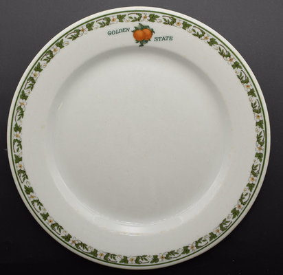 CRI&P GOLDEN STATE PLATE