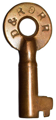 D&RGRR KEY