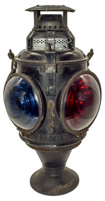 GN RY NO. 3 TRAIN ORDER LAMP