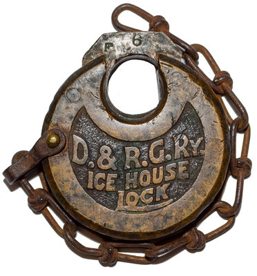 D&RG RY ICE HOUSE LOCK