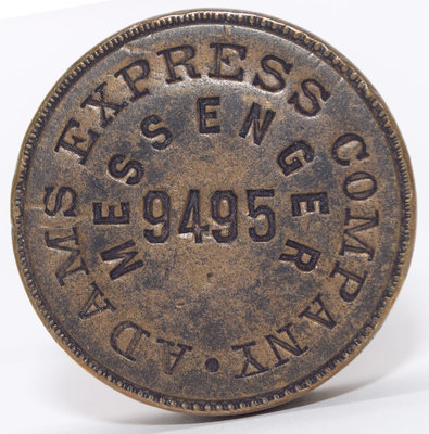 ADAMS EXPRESS COMPANY MESSENGER SEALER