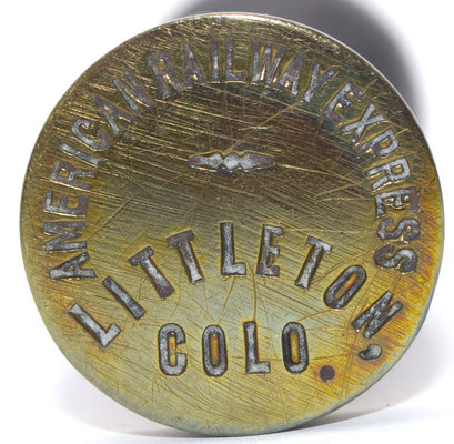 AMERICAN RAILWAY EXPRESS LITTLETON, COLO SEALER
