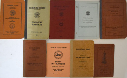 SOUTHERN PACIFIC RULE BOOKS