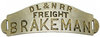 View lot 33 DL&NRR FREIGHT BRAKEMAN