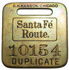 SANTA FE ROUTE TAG