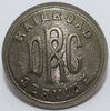 D&RG RAILROAD SERVICE BUTTON