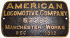 View lot 111 BOSTON & ALBANY BUILDERS PLATE