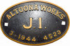 View lot 123 PENNSYLVANIA RR BUILDERS PLATE