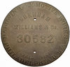 View lot 128 SOUTHERN PACIFIC BUILDERS PLATE