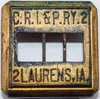 View lot 137 CRI&P RY TICKET VALIDATOR