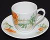AT&SF CALIFORNIA POPPY DEMITASSE SET