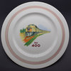 C&NW FLAMBEAU SERVICE PLATE