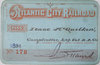 ATLANTIC CITY RAILROAD PASS