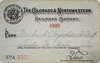 The COLORADO & NORTHWESTERN RAILROAD COMPANY PASS
