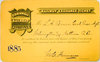 CORNWALL RAILROAD COMPANY PASS