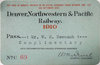 DENVER NORTHWESTERN & PACIFIC RAILWAY PASS