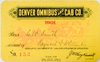 DENVER OMNIBUS & CAB CO PASS