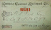 KANSAS CENTRAL RAILROAD CO PASS