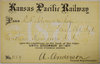 KANSAS PACIFIC RAILWAY PASS