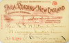 View lot 456 PHILA READING & NEW ENGLAND RAILROAD COMPANY PASS