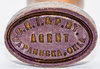 View lot 476 CRI&PRY AGENT WAPANUCKA, OKLA SEALER