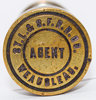 View lot 484 StL&SF RR CO AGENT WEAUBLEAU SEALER