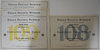 UNION PACIFIC EMPLOYEE TIMETABLE #108 & 109