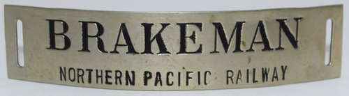 NORTHERN PACIFIC RAILWAY BRAKEMAN