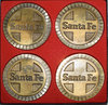 View lot 13 SANTA FE COASTERS