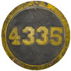 View lot 75 PENNSYLVANIA RR NUMBER PLATE
