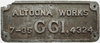 View lot 78 PENNSYLVANIA RR BUILDERS PLATE