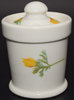 View lot 137 AT&SF CALIFORNIA POPPY MUSTARD POT