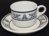 View lot 149 AT&SF GRIFFON CUP & SAUCER