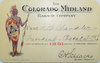 View lot 384 COLORADO MIDLAND RAILWAY PASS