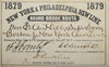 View lot 415 NEW YORK & PHILADELPHIA NEW LINE PASS