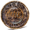 View lot 438 ID&W RY CO AGENT GARRETTS ILL WAX SEAL