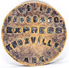 WELLS FARGO & CO EXPRESS KNOXVILLE ARK WAX SEAL