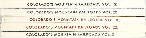 COLORADO'S MOUNTAIN RAILROADS V1-V5