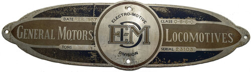 DULUTH MISSABE & IRON RANGE RR PLATE