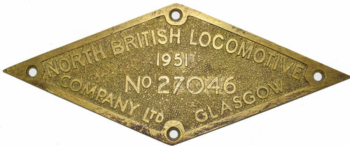 NORTH BRITISH LOCOMOTIVE COMPANY GLASGOW