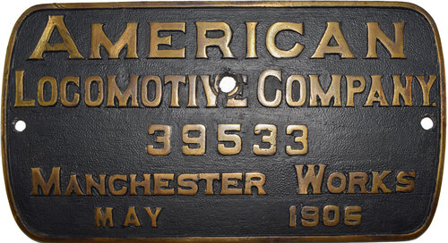 NORTHERN PACIFIC RR PLATE