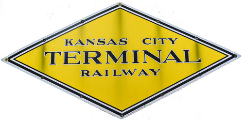 KANSAS CITY TERMINAL RAILWAY SIGN