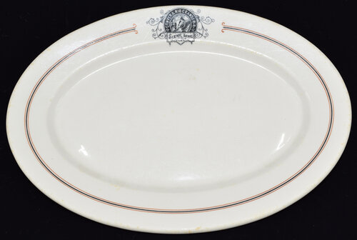 D&RG CURECANTI PLATTER