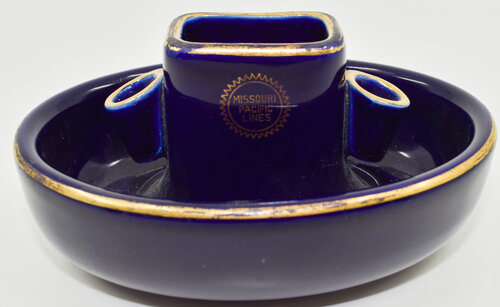 MP COBALT ASHTRAY